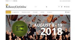 Desktop Screenshot of kilkennycityonline.com